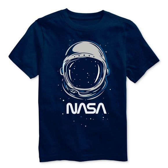NASA astronaut crew neck graphic tee. Size Boys L (14/16). - Picture 1 of 6